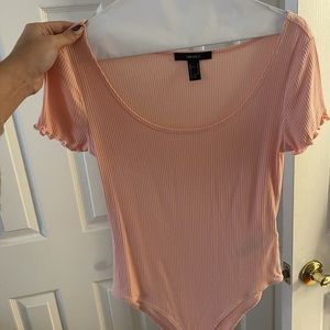 Forever 21 Pink Body Suit